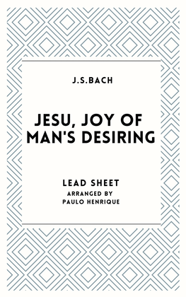 Book cover for Jesu, joy of man's desiring