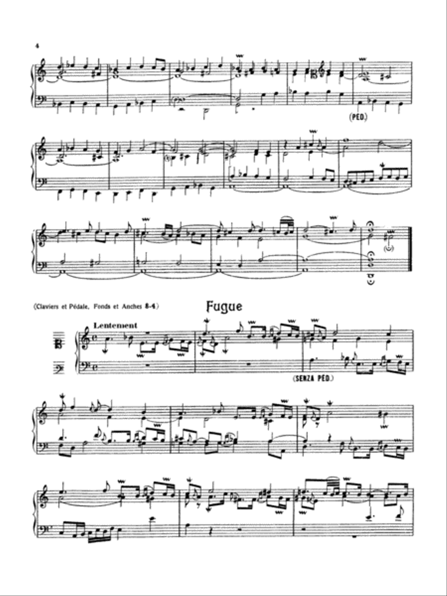 Clerambault: Organ Book Organ scores gallery preview page 1