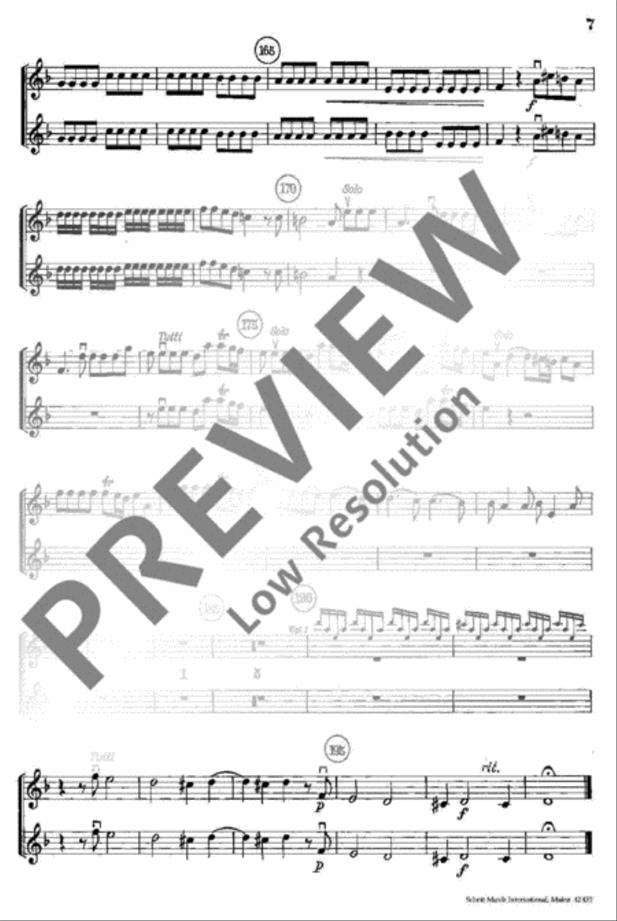 L'Estro Armonico L'Estro Armonico Violin scores gallery preview page 13