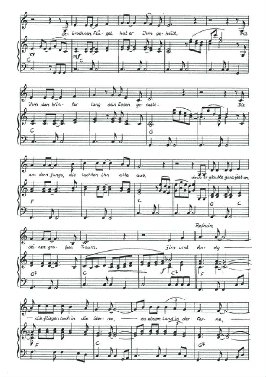 Jim und Andy Piano, Vocal scores gallery preview page 4
