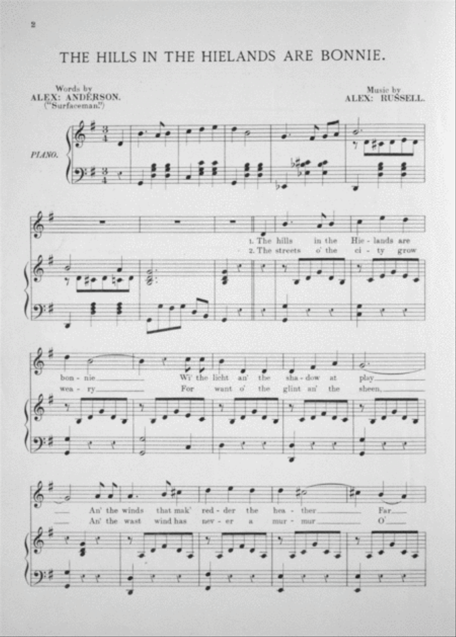 Handel's Hallelujah Chorus. Davidson's Musical Treasury Choir scores gallery preview page 1