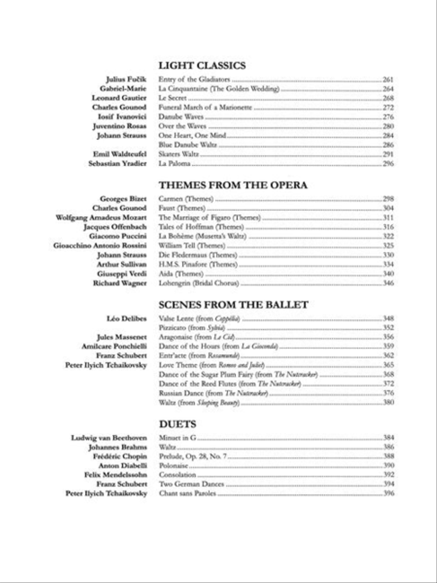 The Piano Treasury of Classical Music Piano Solo scores gallery preview page 6