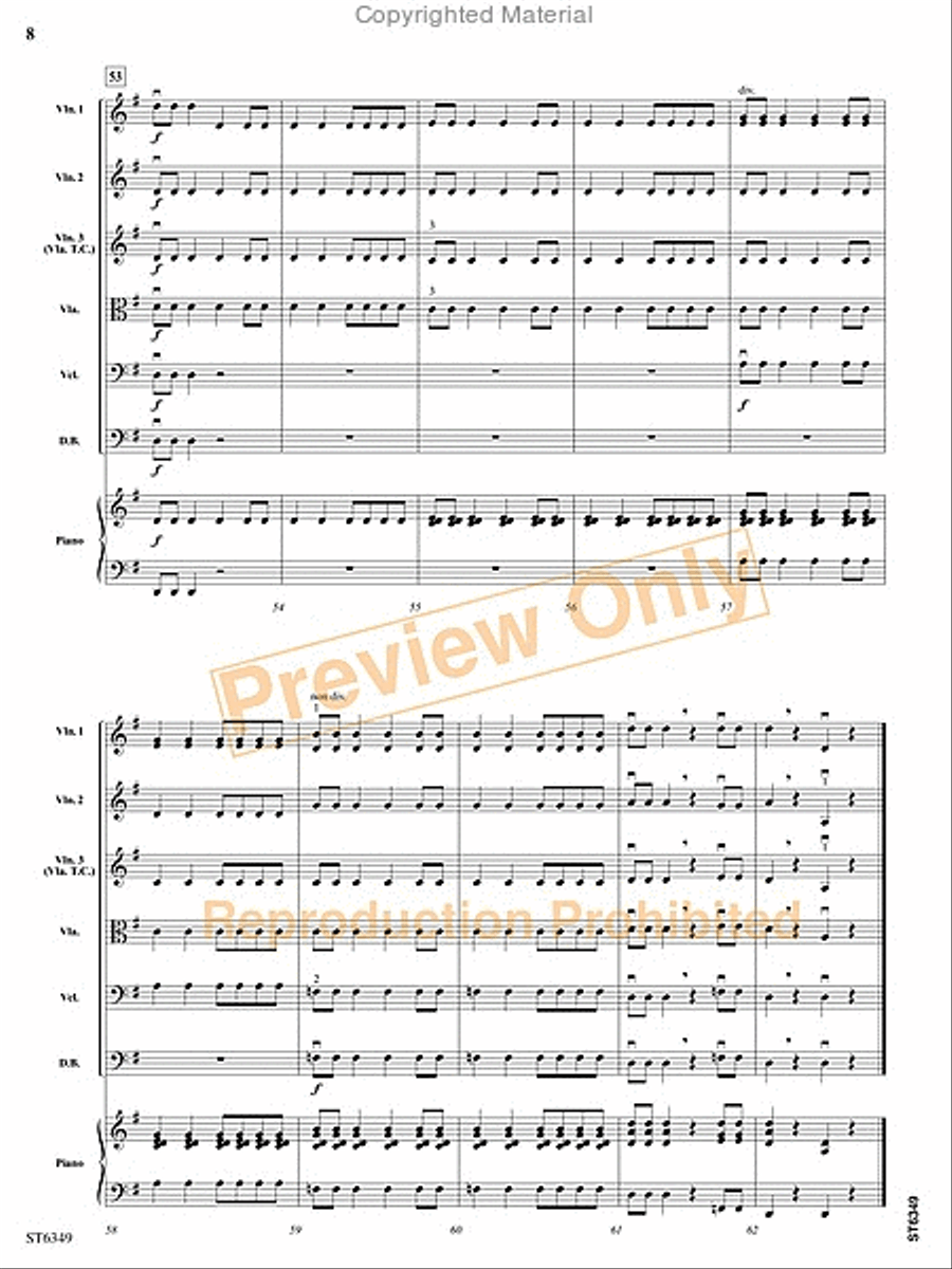 Velocity String Orchestra scores gallery preview page 17