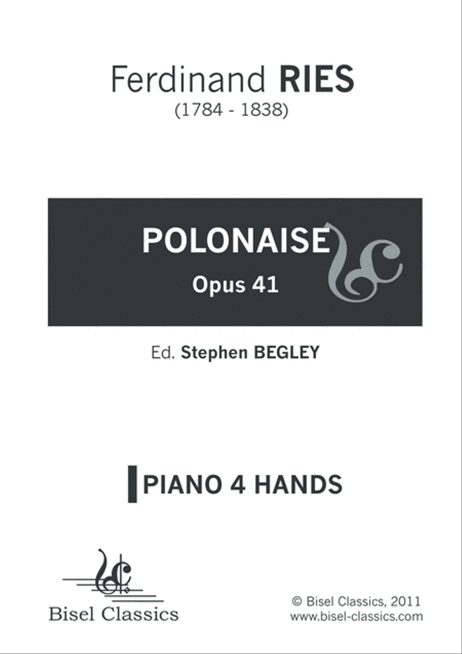 Polonaise, Opus 41 Polonaise, Opus 41 Piano Duet scores gallery preview page 3