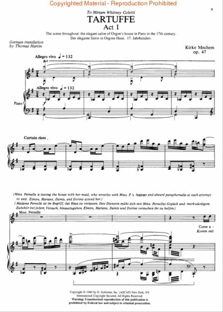 Tartuffe Tartuffe Voice scores gallery preview page 2