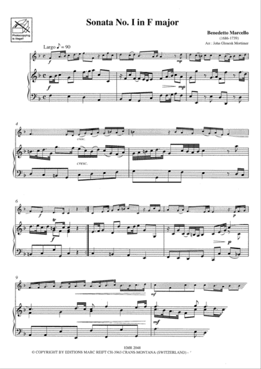 6 Sonatas Bassoon Solo scores gallery preview page 3