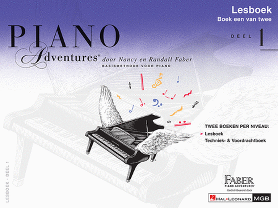 Piano Adventures: Lesboek 1