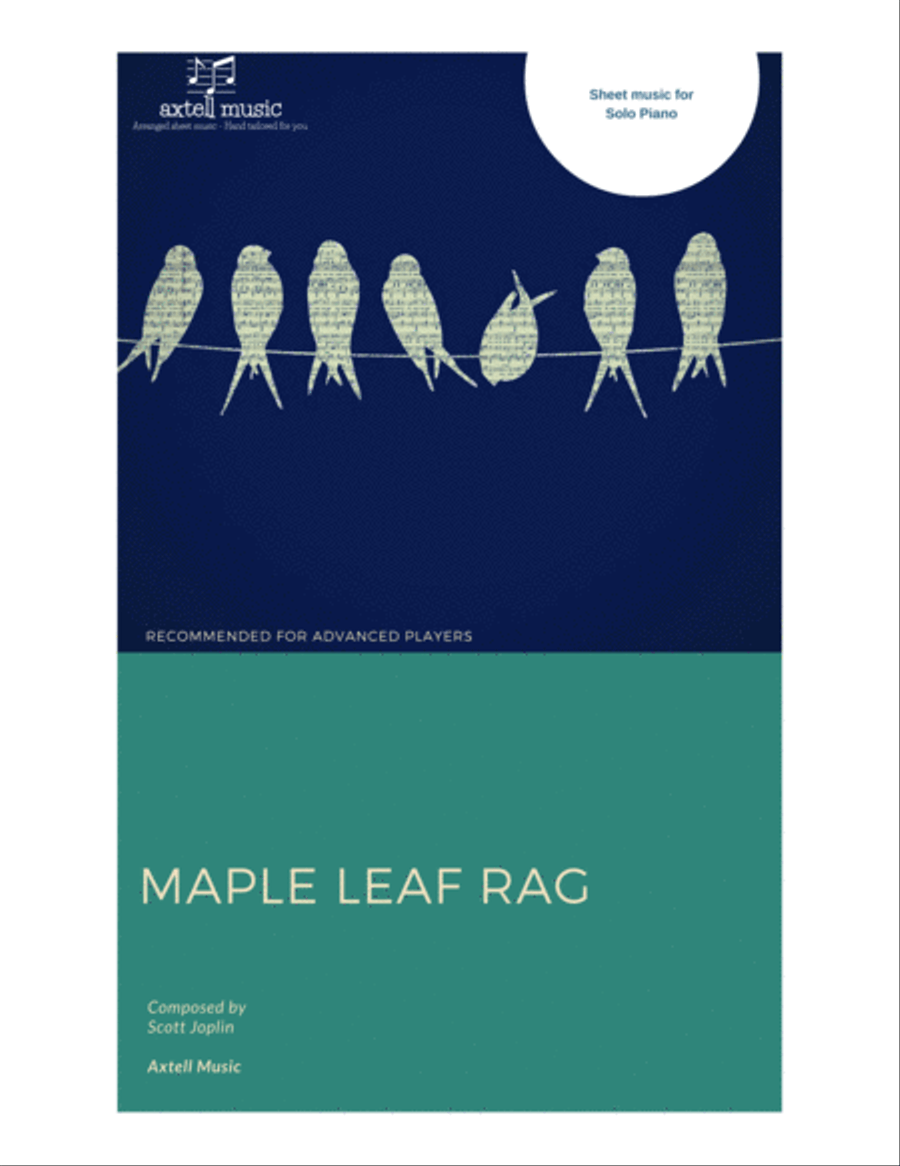 Maple Leaf Rag Piano Solo scores gallery preview page 1