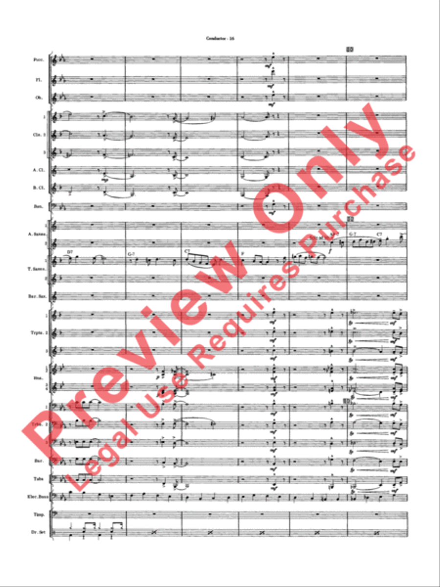 Five to Go Five to Go Concert Band scores gallery preview page 18