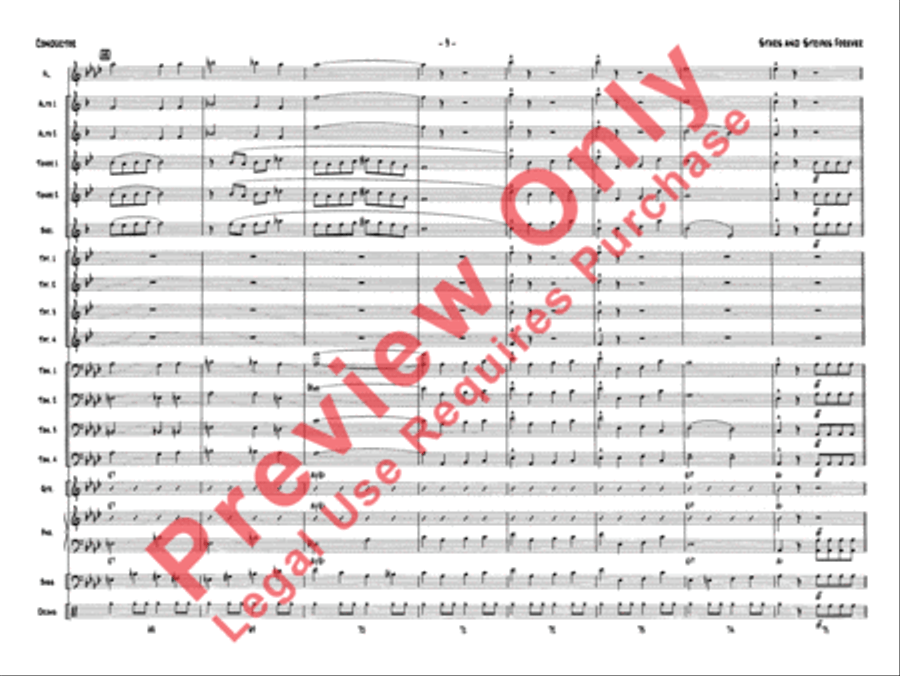 Give It All You Got Marching Band scores gallery preview page 13