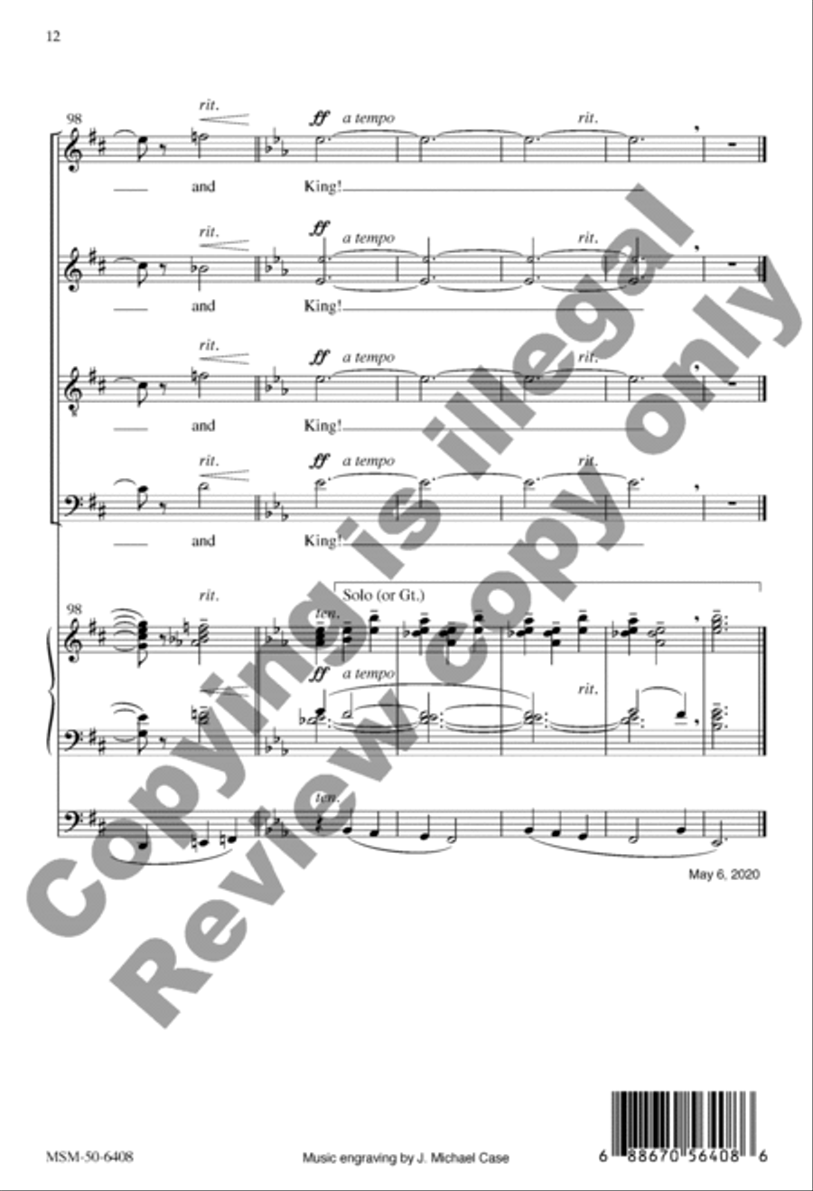 Antiphon 4-Part scores gallery preview page 12