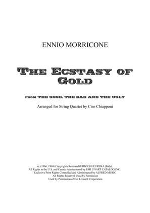 Book cover for The Ecstasy Of Gold from THE GOOD, THE BAD AND THE UGLY
