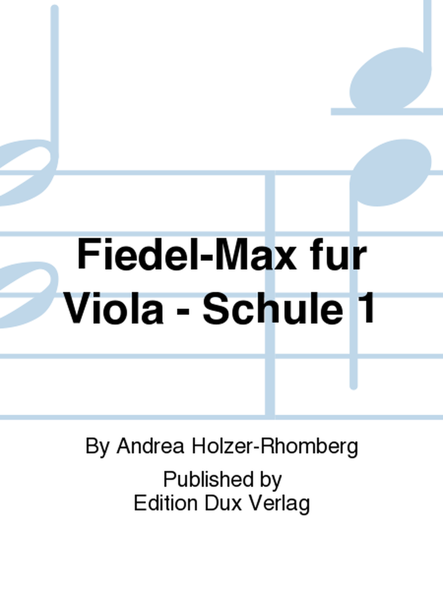 Fiedel-Max fur Viola - Schule 1