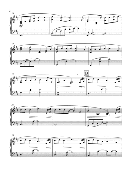 Just Saying Your Name Hurts - Piano Solo - Digital Sheet Music