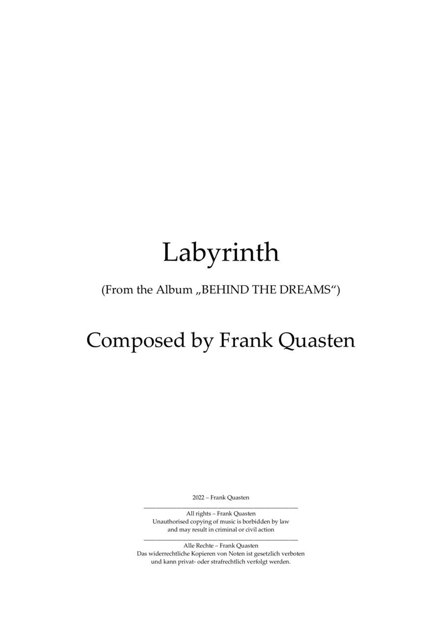 Labyrinth Piano Solo scores gallery preview page 1