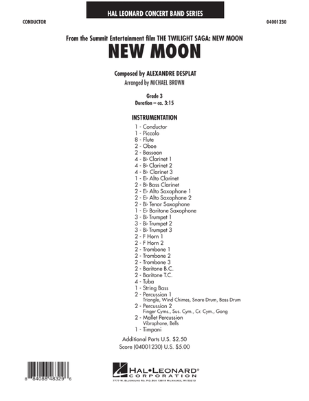 New Moon (The Meadow) - Full Score