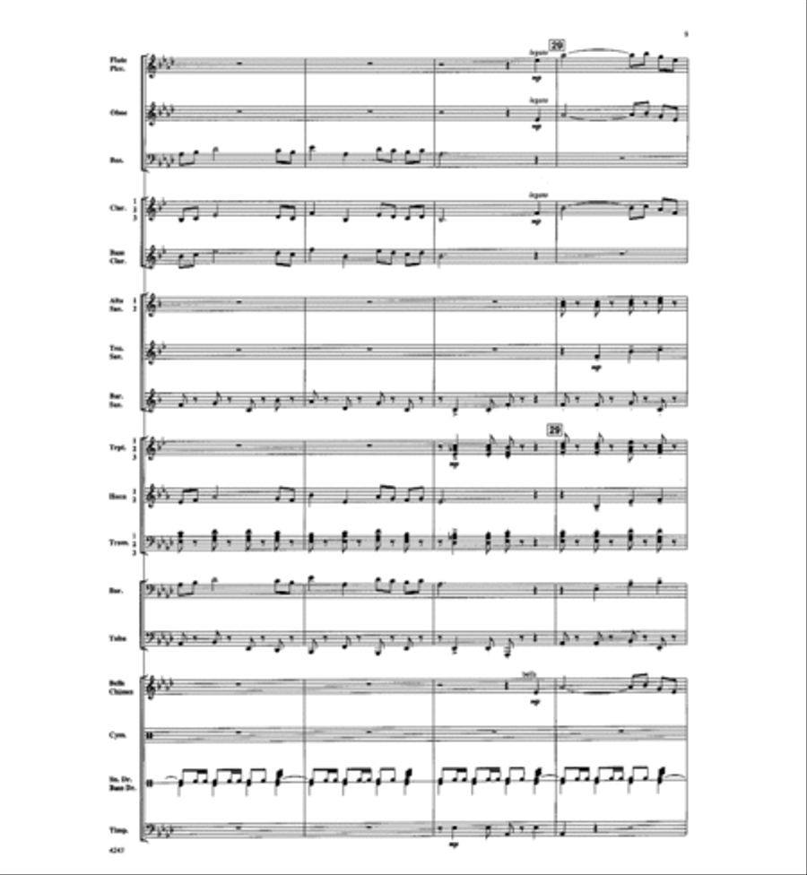 Encomium Concert Band scores gallery preview page 8