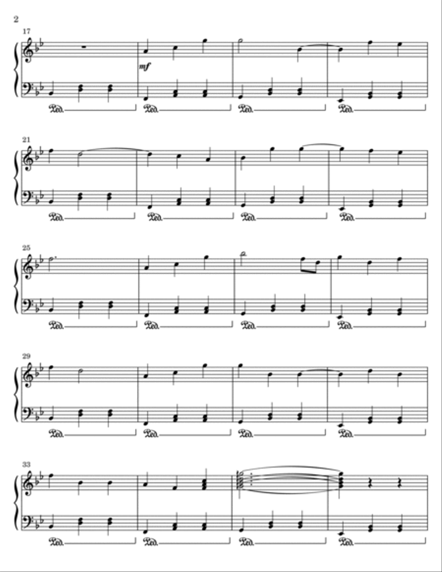 The Dream Waltz Piano Solo scores gallery preview page 2