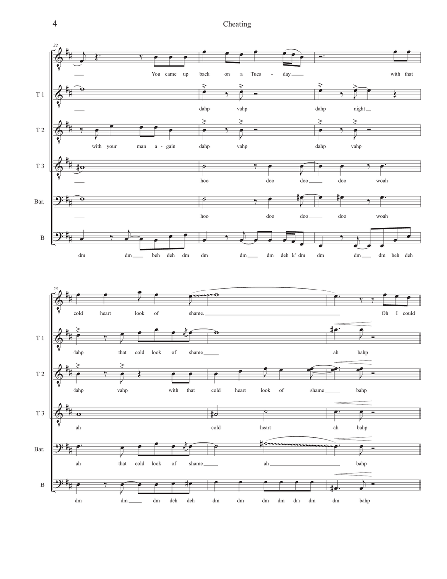 Cheating TTBB scores gallery preview page 4