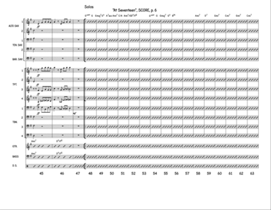 At Seventeen At Seventeen Large Ensemble scores gallery preview page 6