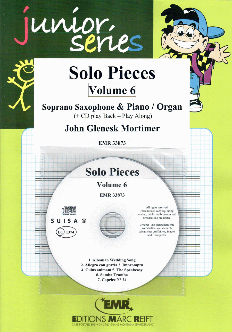 Solo Pieces Vol. 6 Soprano Saxophone scores gallery preview page 1