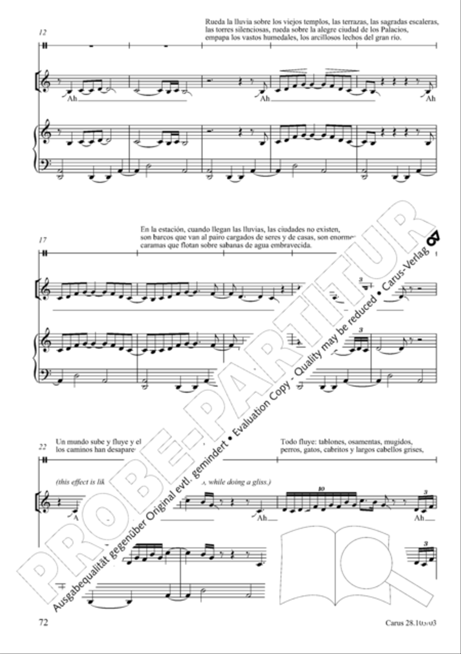 Water Water 4-Part scores gallery preview page 87