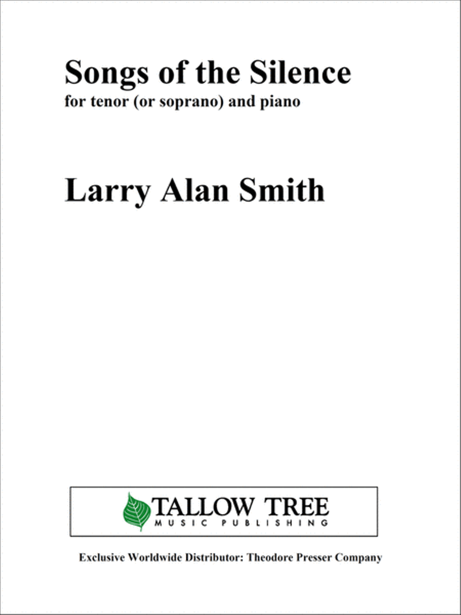 Songs of the Silence Songs of the Silence Chamber Music scores gallery preview page 1