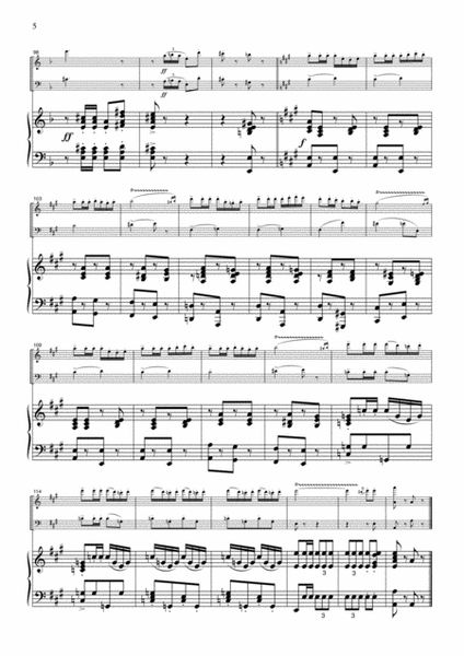 Bizet Prelude to Act 1 from Carmen, for piano trio, PB301