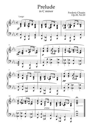 Frederic Chopin - Prelude in C minor