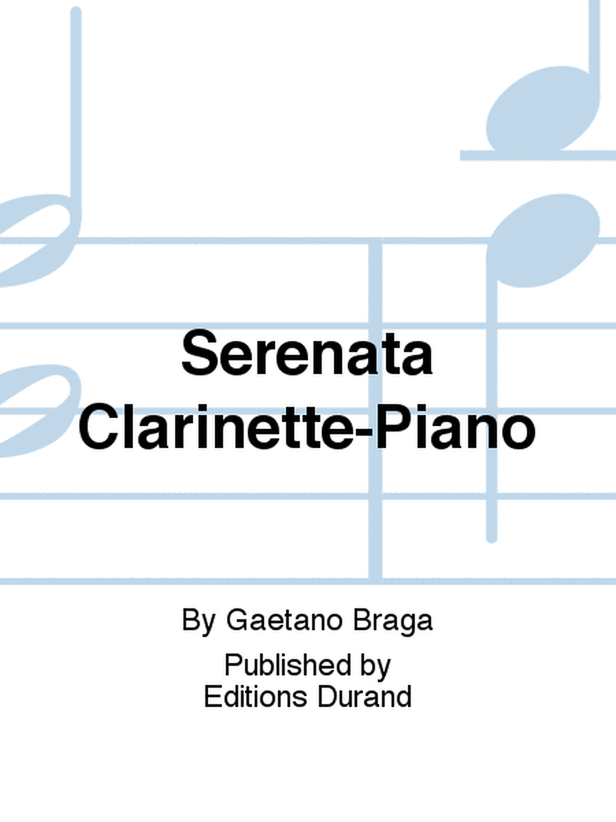 Serenata Clarinette-Piano