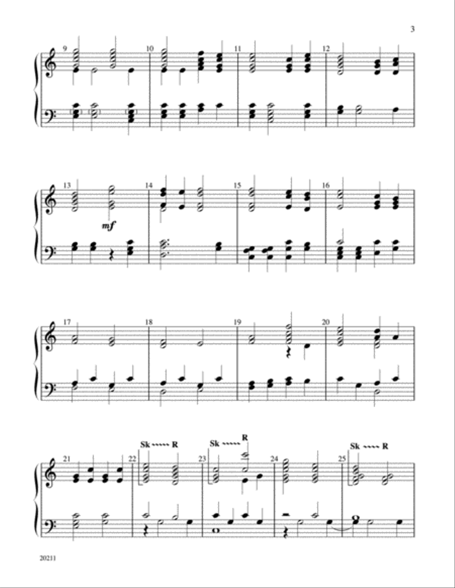 A Bit of Handel Handbell Choir scores gallery preview page 3