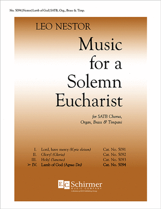 Music for a Solemn Eucharist: 4. Lamb of God