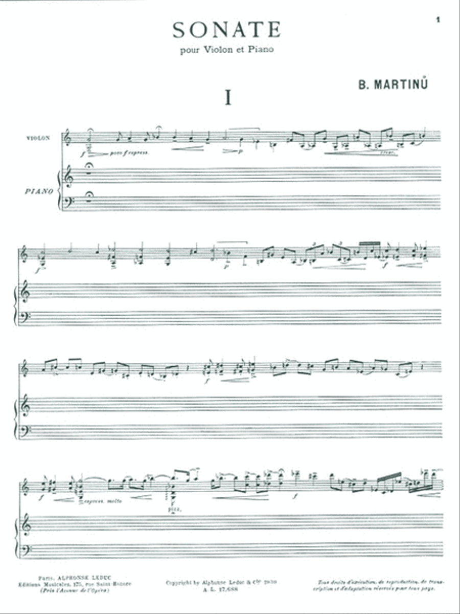 Sonata No. 1 Violin Solo scores gallery preview page 2