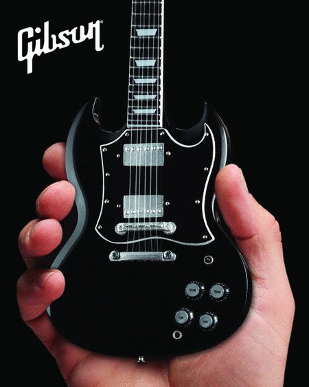 Gibson SG Standard Ebony Mini Guitar Replica