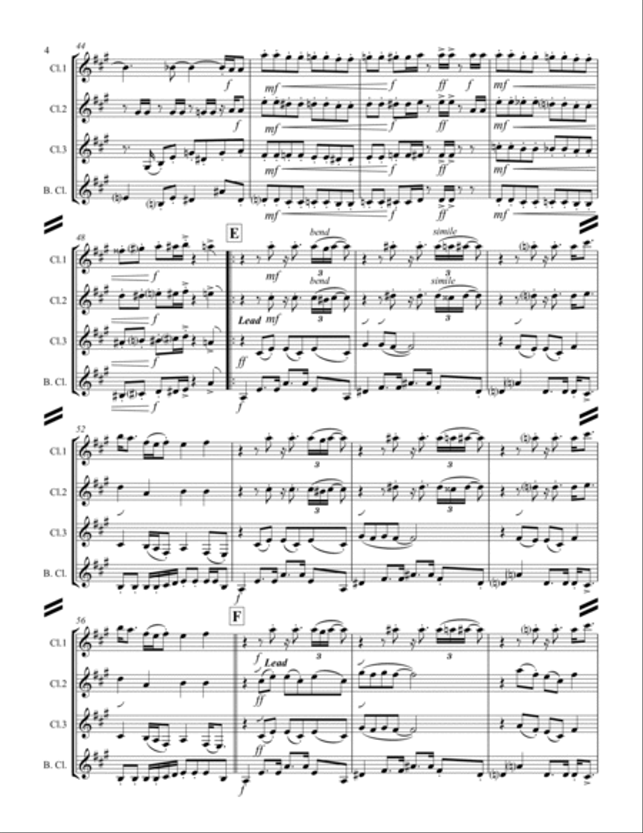 Sir Duke Woodwind Ensemble scores gallery preview page 5