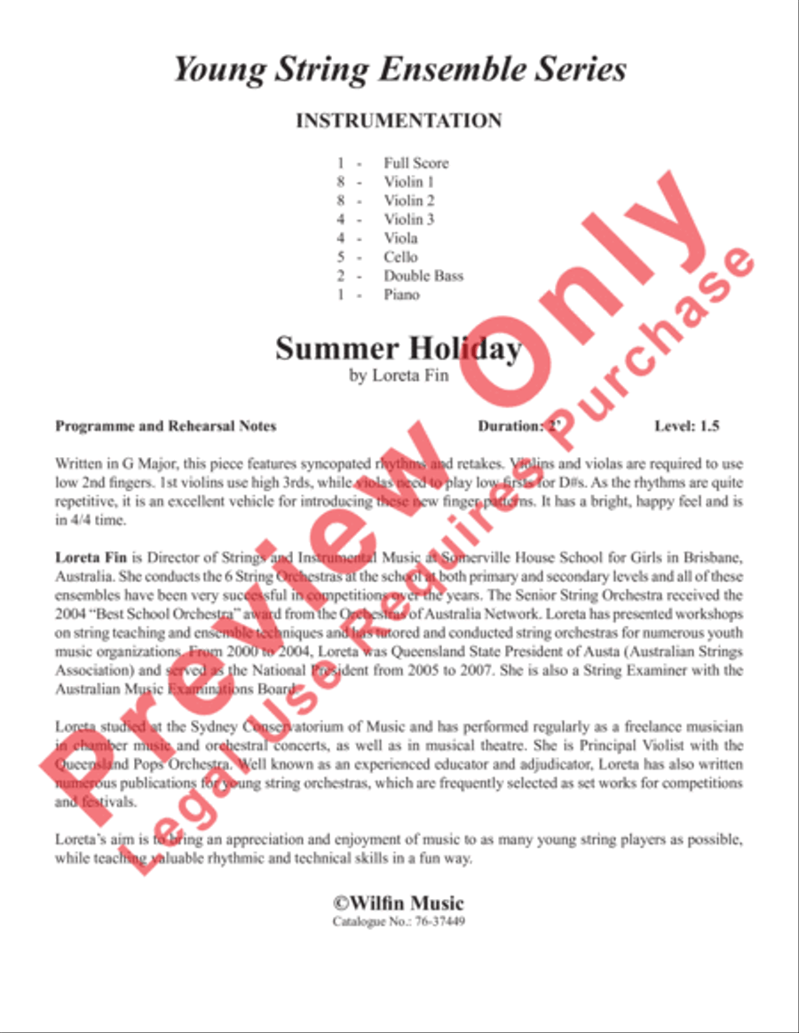 Summer Holiday
