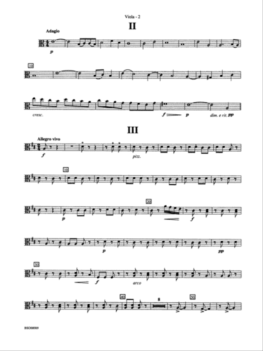 Queen Noor Suite: Viola String Orchestra scores gallery preview page 2