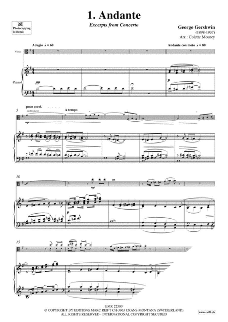 Gershwin 20 Greatest Hits Piano Accompaniment scores gallery preview page 3