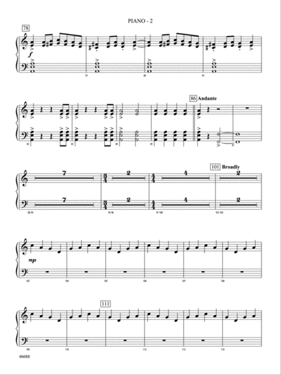 Russian Christmas Music: Piano Accompaniment Full Orchestra scores gallery preview page 2