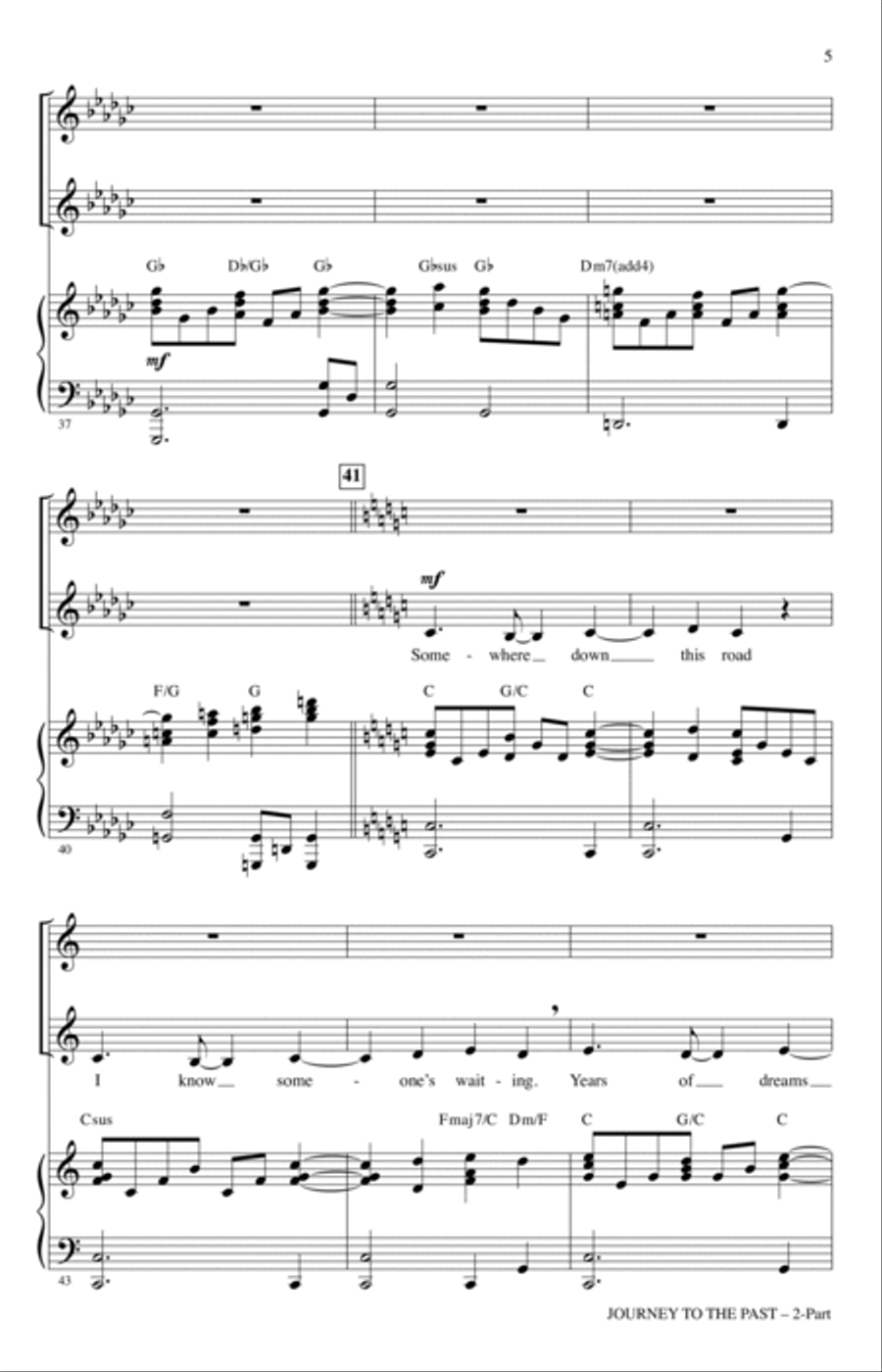 Journey To The Past Journey To The Past 2-Part scores gallery preview page 4