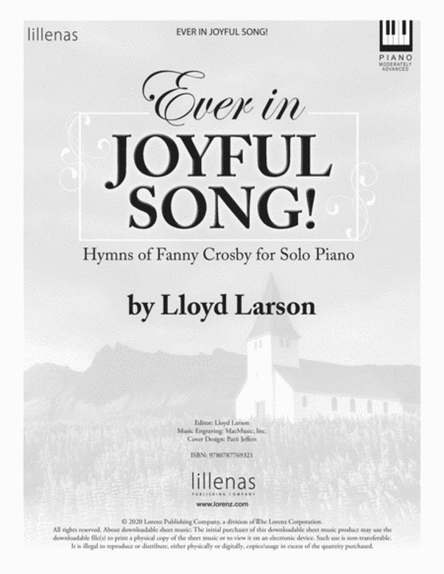 Ever in Joyful Song! - Digital Download
