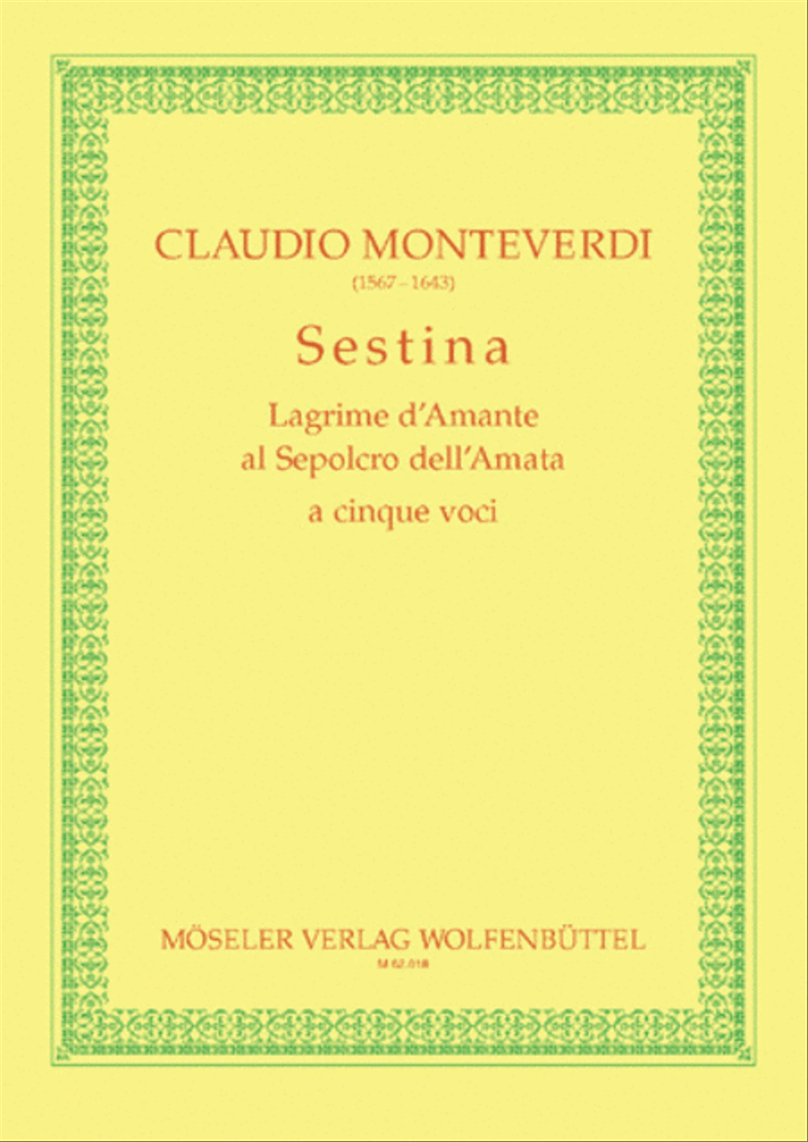 Sestina SSATB scores gallery preview page 1
