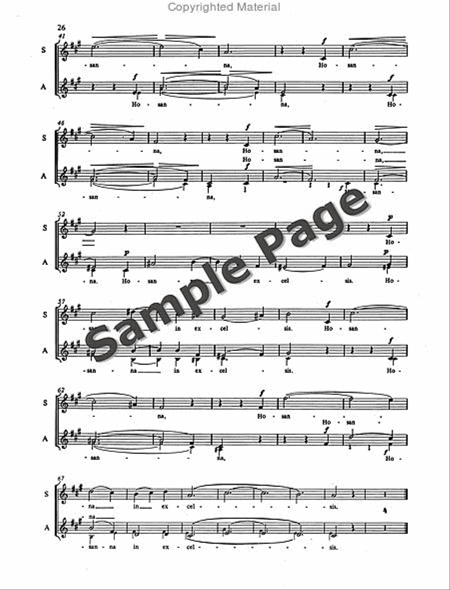 Mass in D Minor Mass in D Minor SSA scores gallery preview page 27
