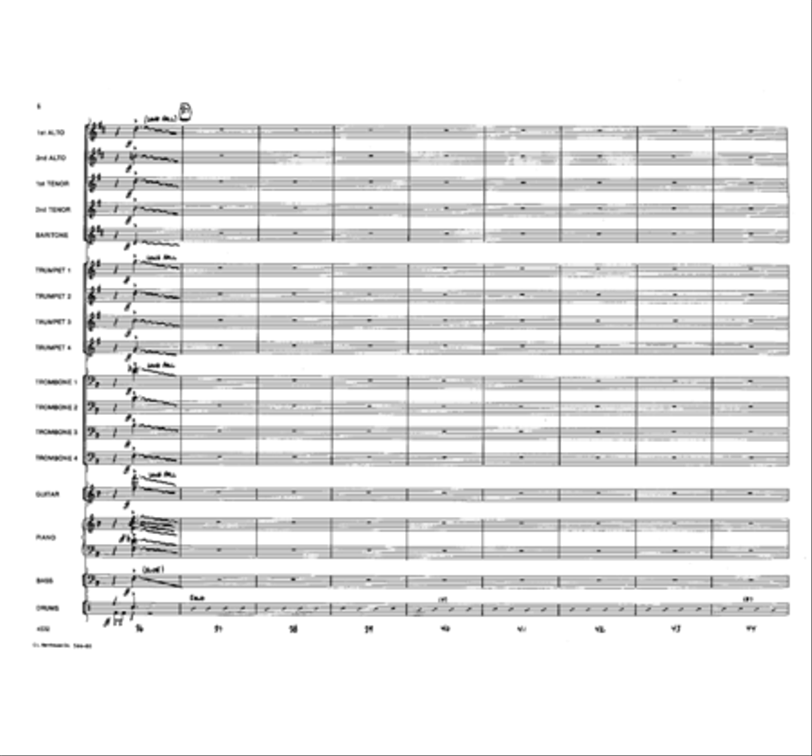 Down Home Cookin' Jazz Ensemble scores gallery preview page 6