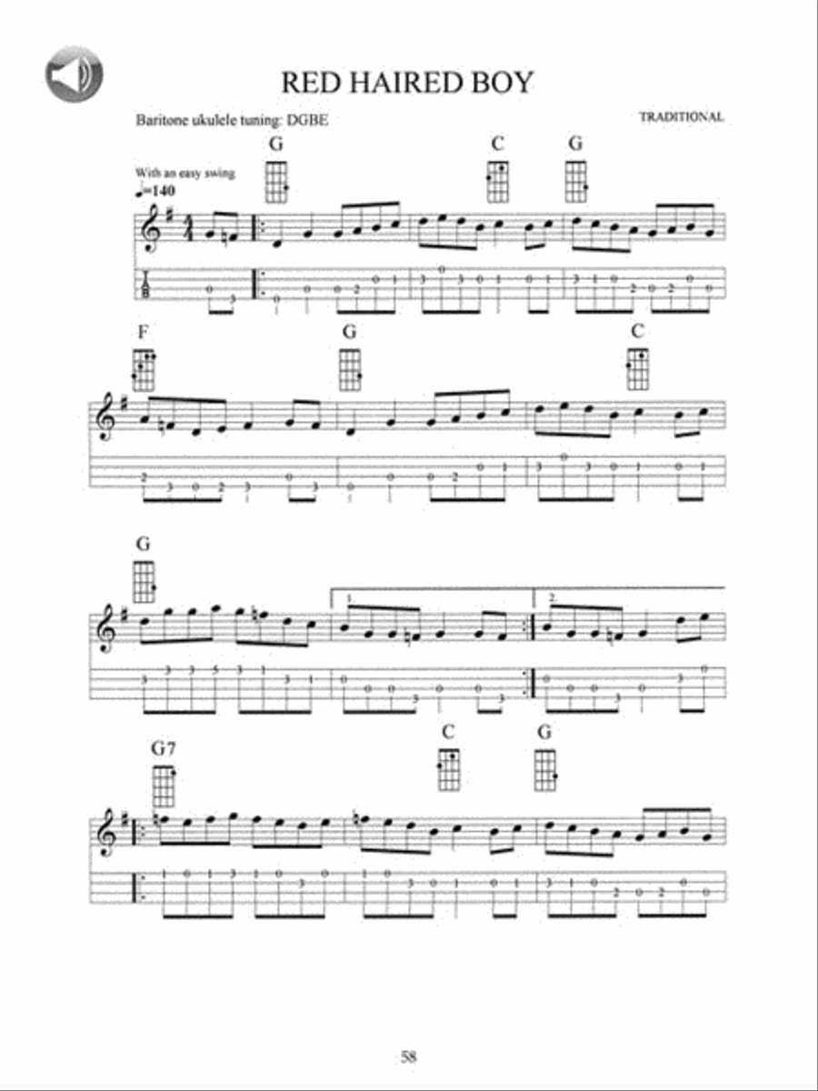 Fiddle Tunes for Baritone Ukulele image number null