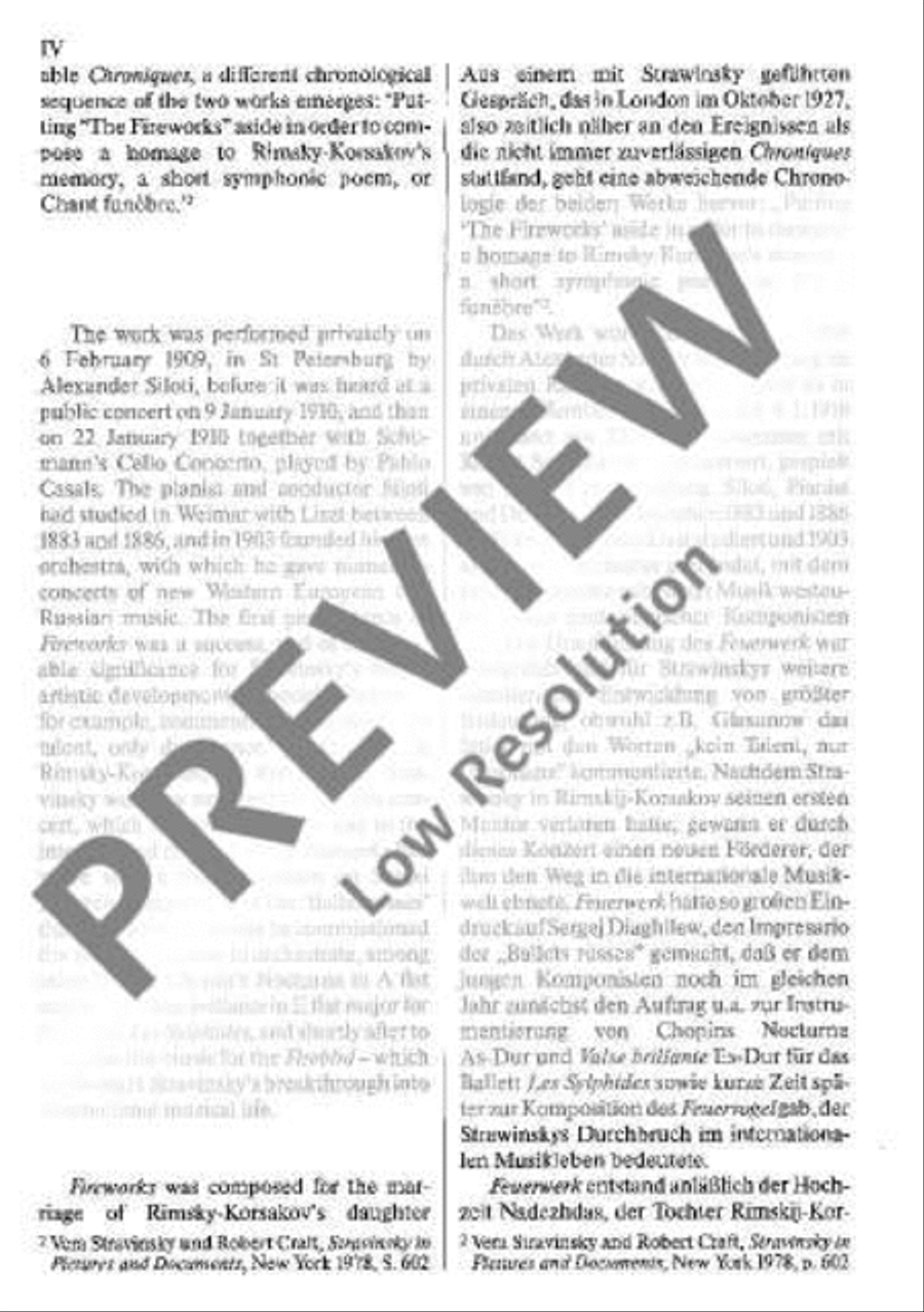 Feu d'artifice - Fireworks Orchestra scores gallery preview page 5