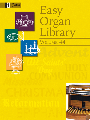 Book cover for Easy Organ Library, Vol. 44