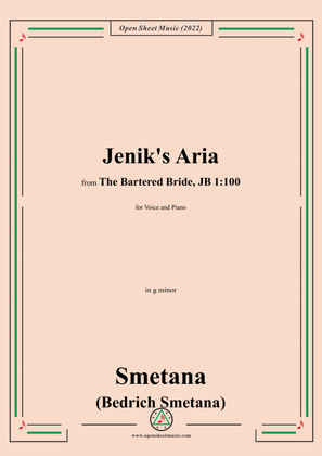 Smetana-Jenik's Aria,in g minor