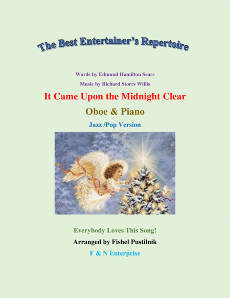 "It Came Upon The Midnight Clear" for Oboe and Piano-Jazz/Pop Version image number null