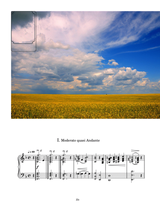 Sonata pour Piano et Violoncelle, in F major, Piano Part